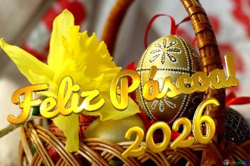 Feliz Páscoa! 2026  Easter background