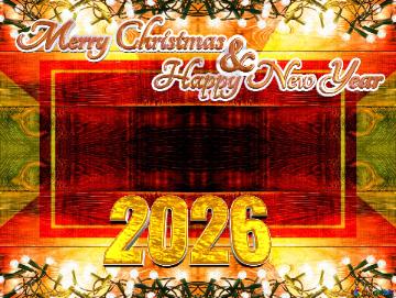 Merry Christmas 2026  Happy New Year &   Christmas background Christmas backdrop for Board announcements powerpoint website infographic template banner layout design responsive brochure business
