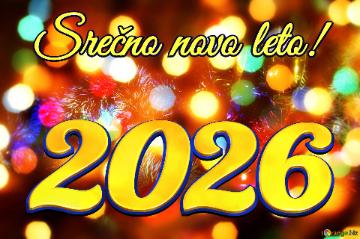 Srečno novo leto! 2026  Christmas Joy in Cozy Winter