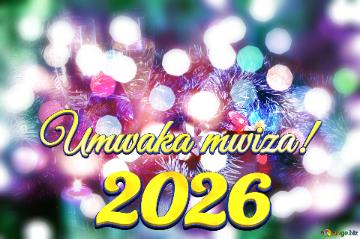 Umwaka Mwiza! 2026  Christmas Joy In Winter Wonderland