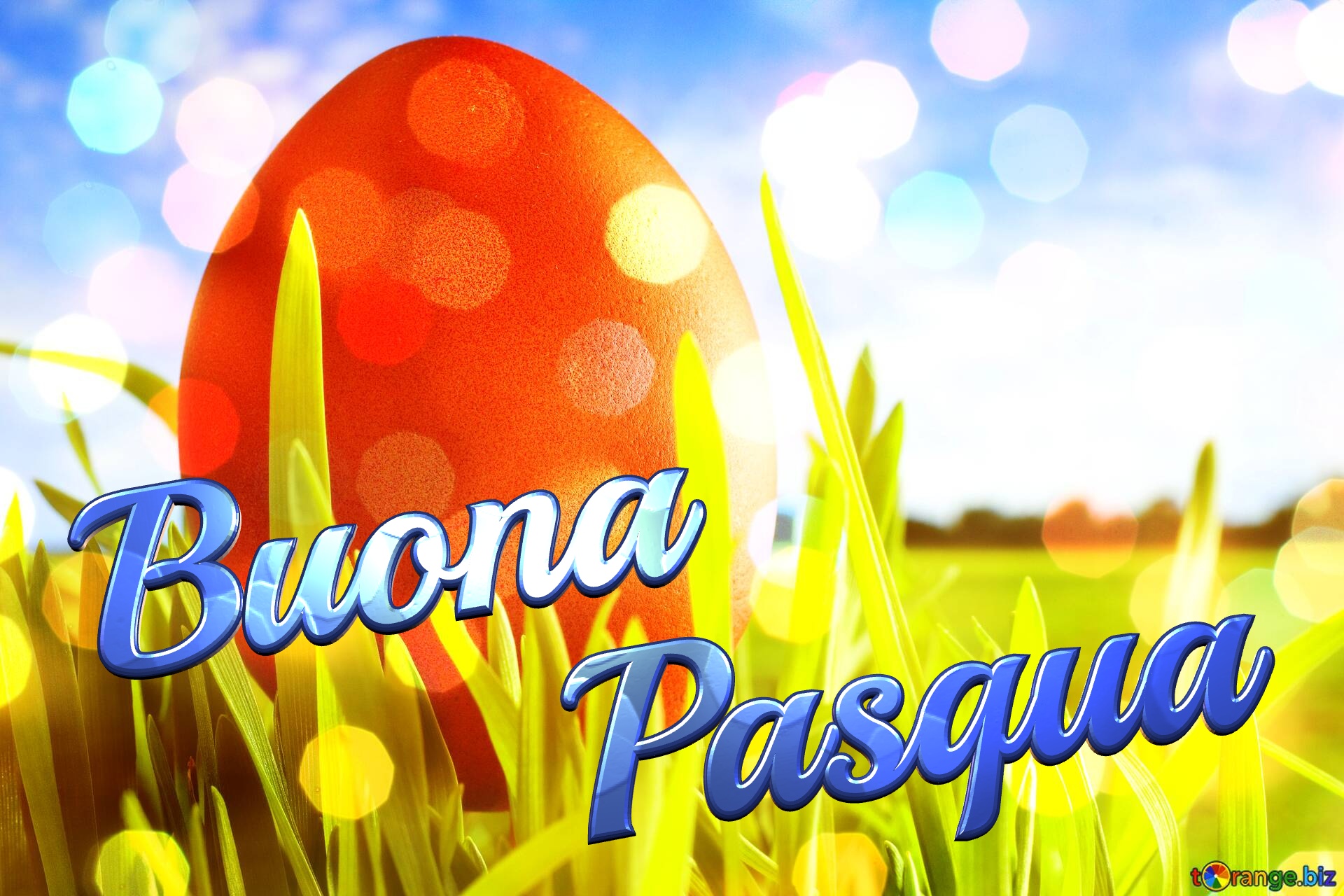 Buona Pasqua  Easter background №0