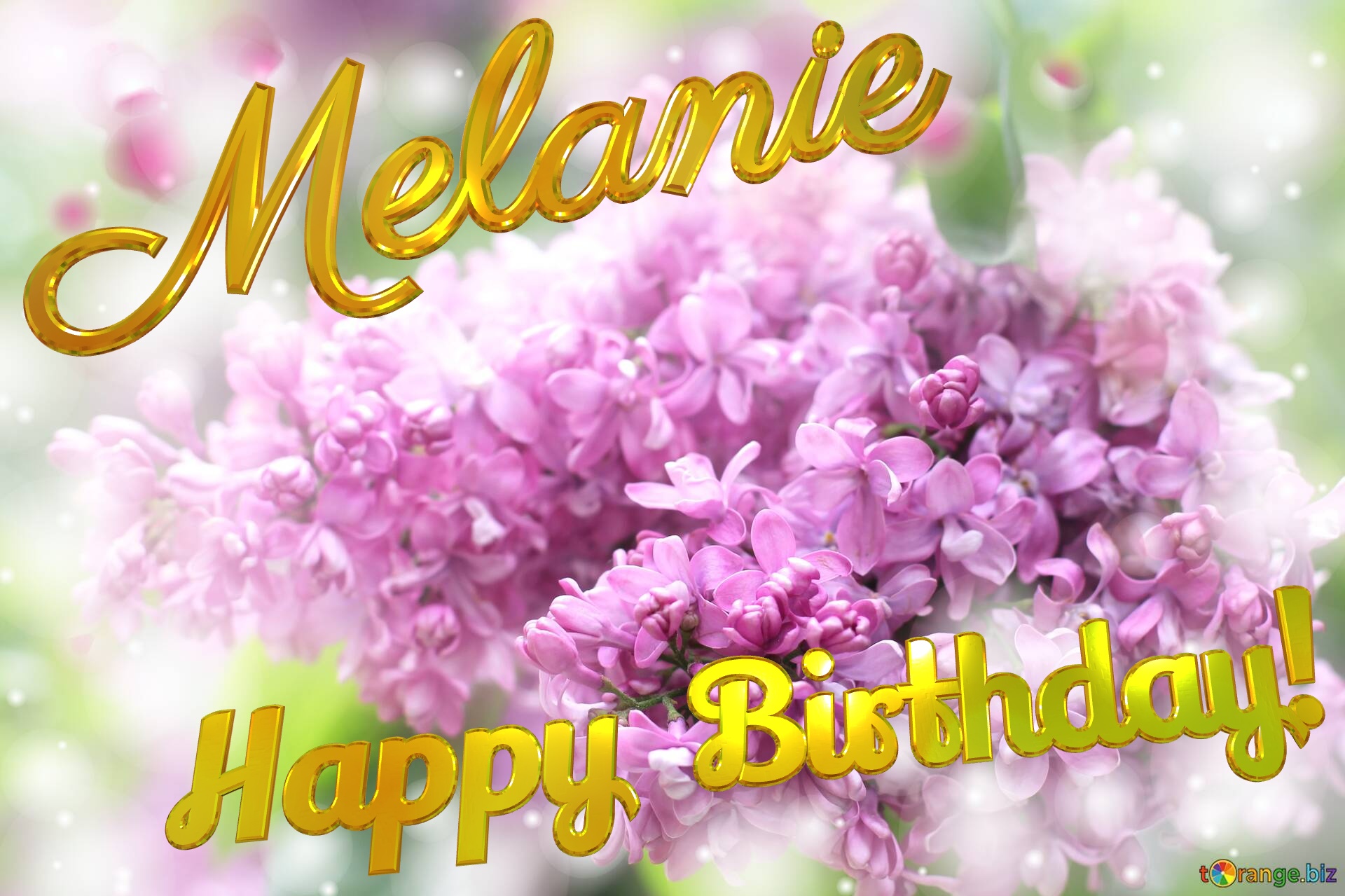 Melanie Happy Birthday! Lilac №0