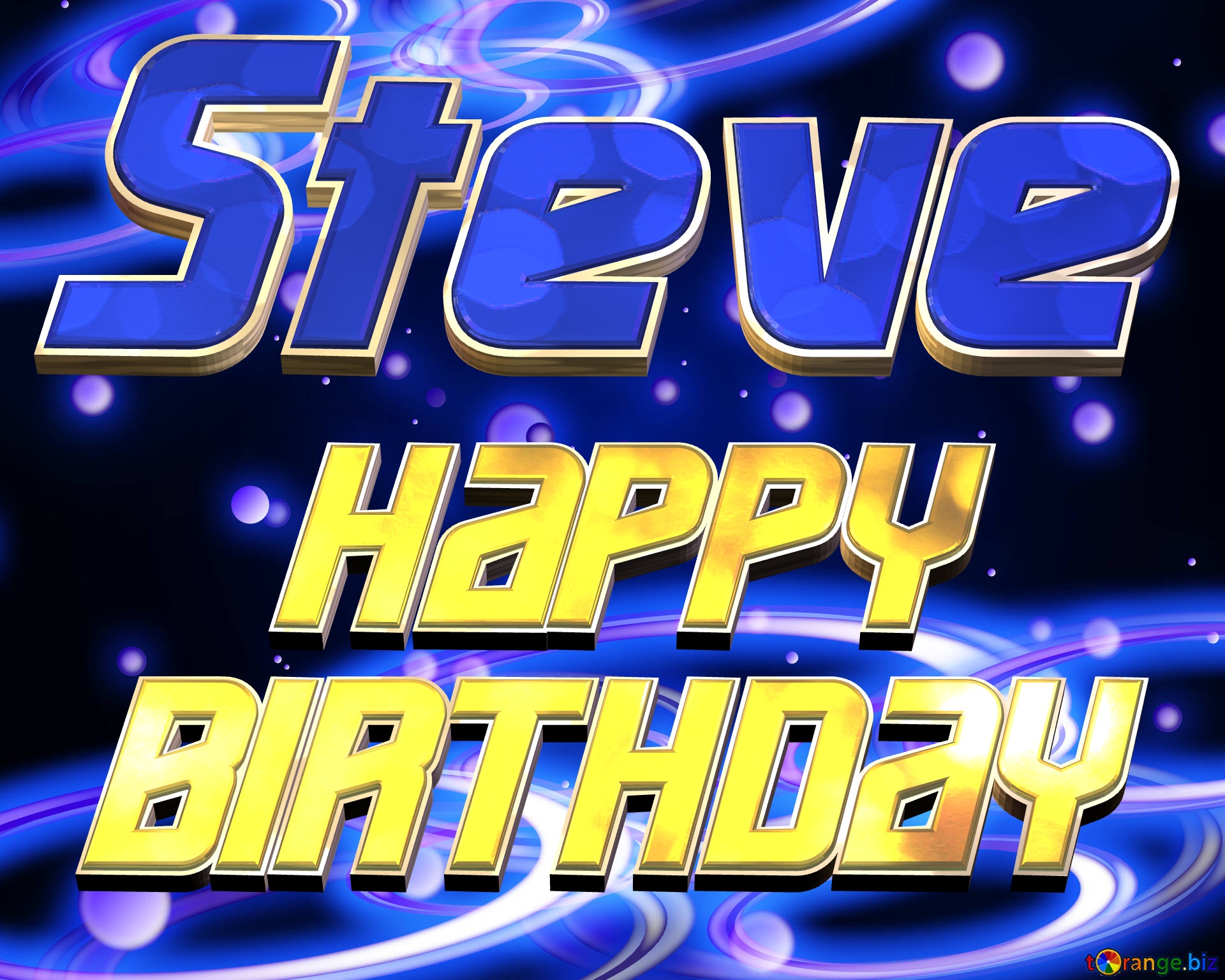 Steve Space Happy Birthday! Technology background №54919