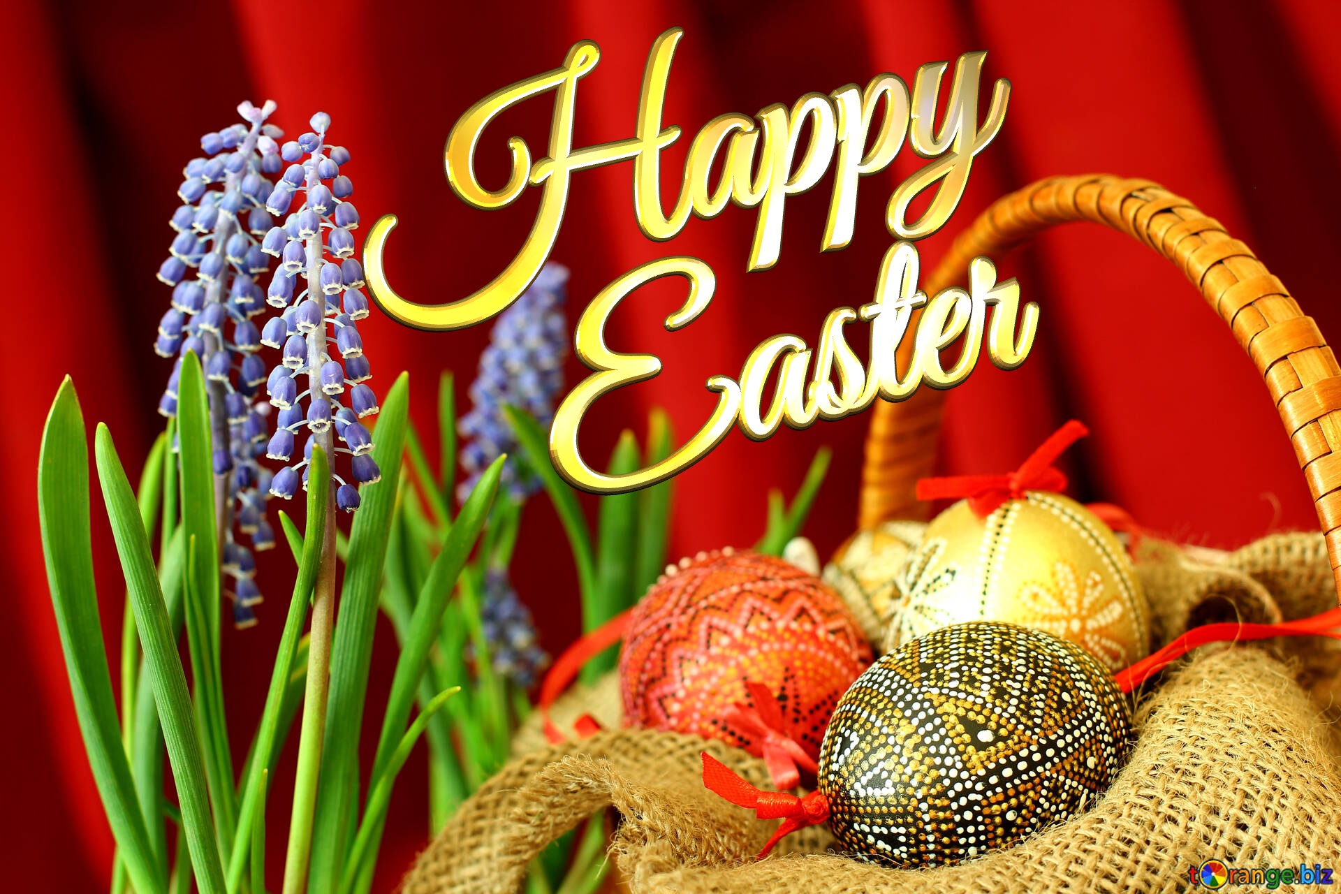 Happy Easter Card Background for Easter №29766