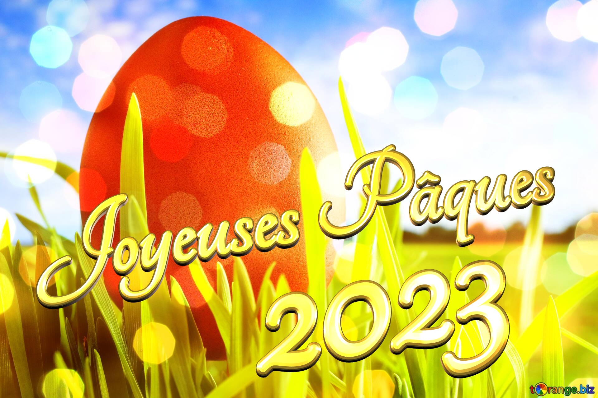 Joyeuses Pâques 2023   Easter background №0