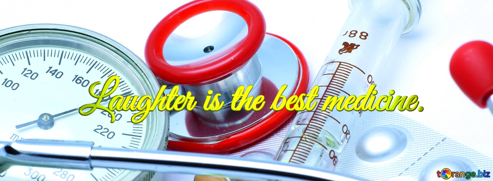 Laughter is the best medicine. Cover for Facebook Cover. District doctor. №0