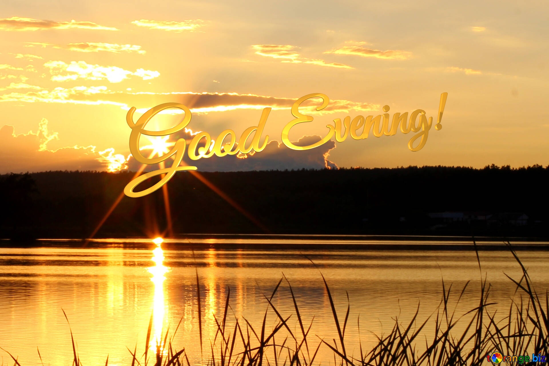 Good Evening! Sunny evening on the Lake №36479