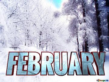 February background image