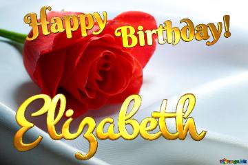 Happy Birthday! Elizabeth Rose Flower