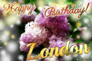 London Happy    Birthday!