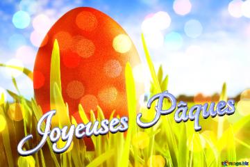 Joyeuses Pâques   Easter Background