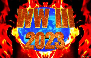 World War 3 background 2023