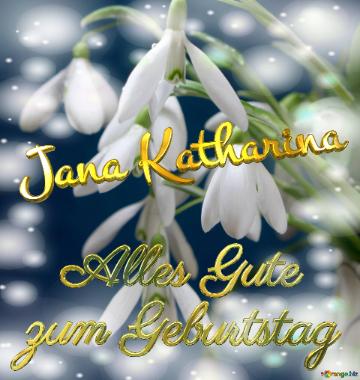 Jana Katharina Alles Gute  zum Geburtstag