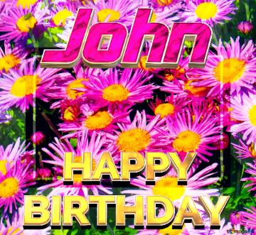 HAPPY BIRTHDAY John