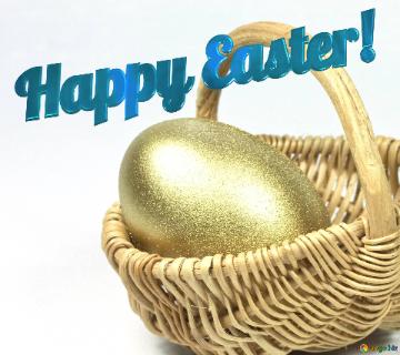 Basket Happy Easter!