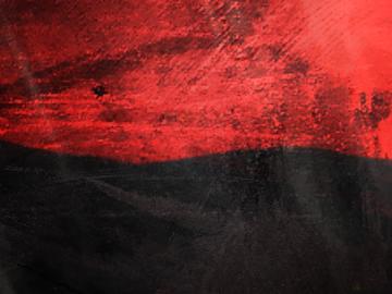 Red Black Flag Strong Texture