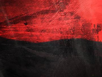 Red Black Flag Strong texture