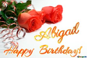   Birthday  Abigail 