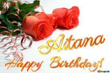 Happy  Birthday! Aitana 