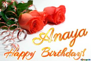   Birthday  Anaya 