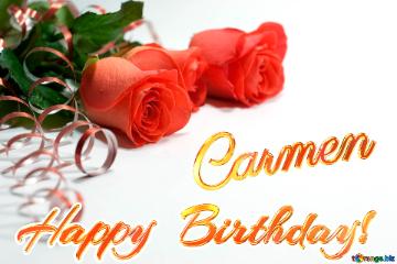   Birthday  Carmen 