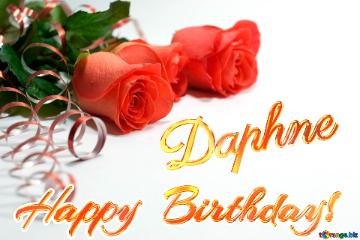 Happy  Birthday! Daphne 