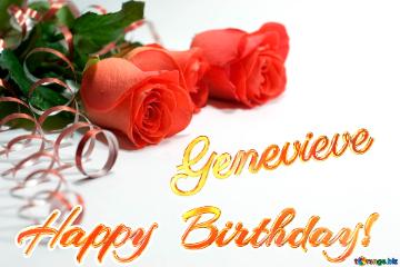 Happy  Birthday! Genevieve 