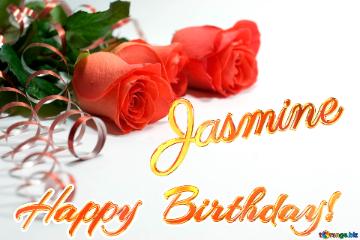 Happy  Birthday! Jasmine 