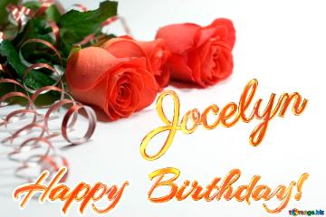   Birthday  Jocelyn 