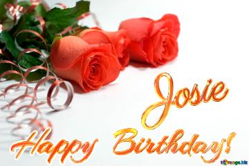  Birthday  Josie 