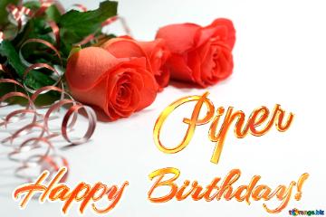   Birthday  Piper 
