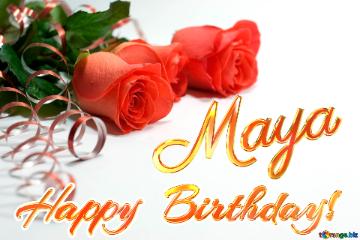 Maya   Birthday  