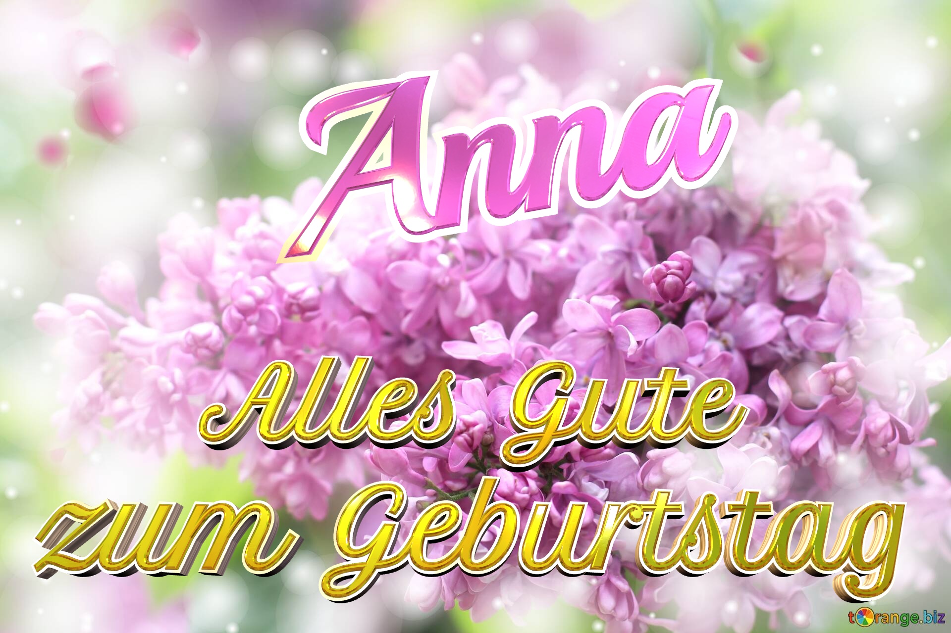     Alles Gute  zum Geburtstag Anna  Lilac №0