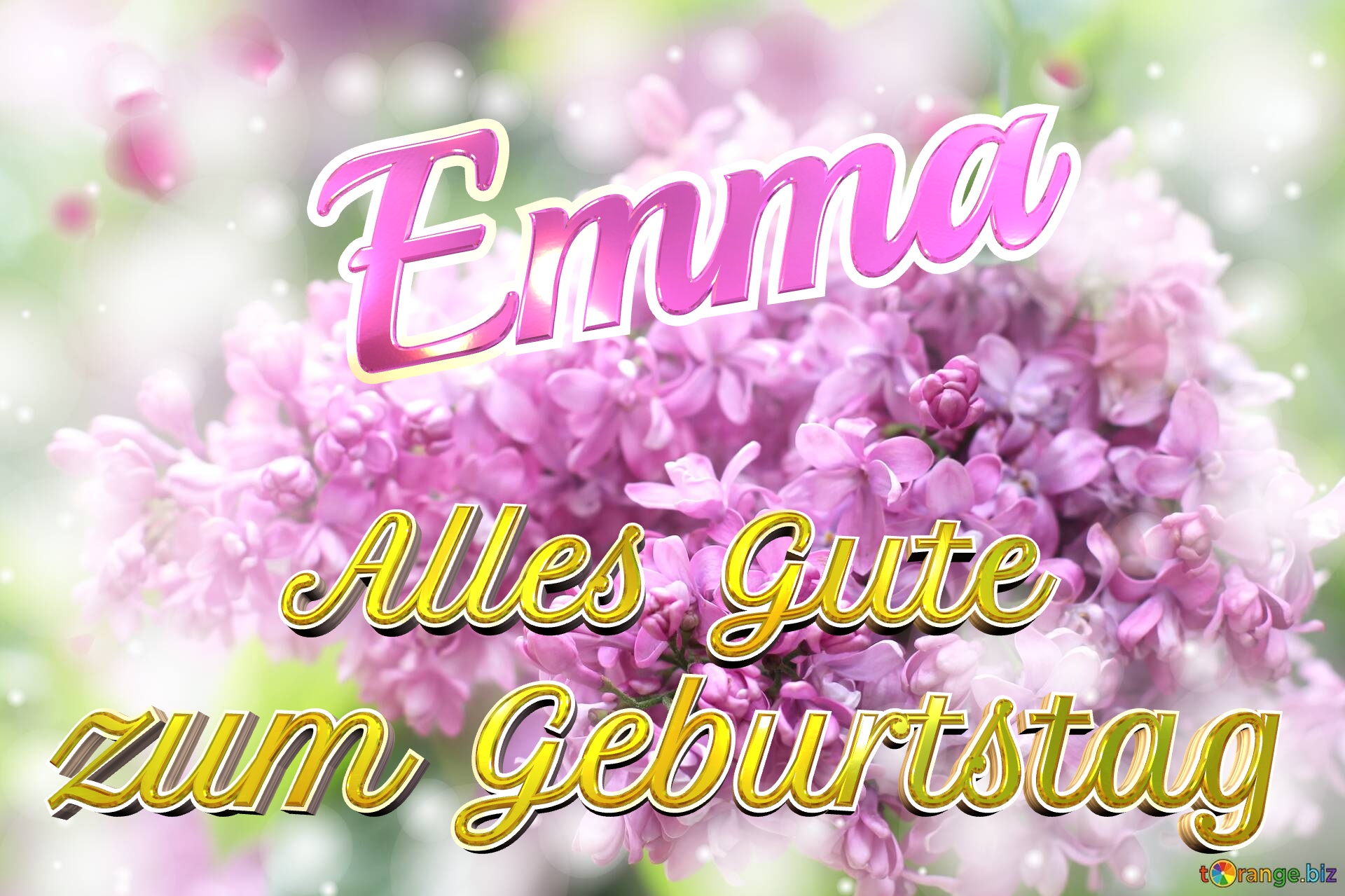     Alles Gute  zum Geburtstag Emma  Lilac №0