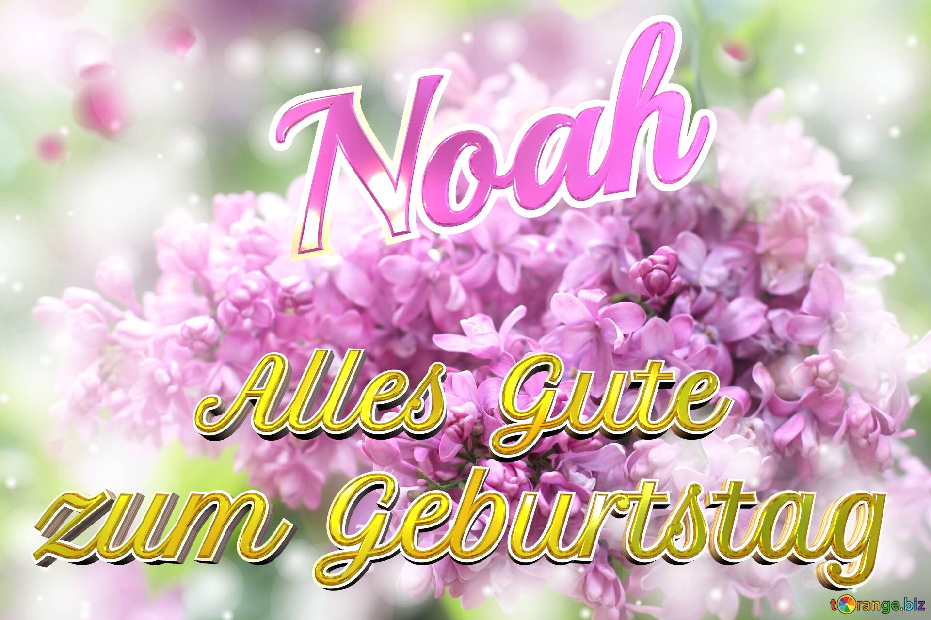     Alles Gute  zum Geburtstag Noah  Lilac №0