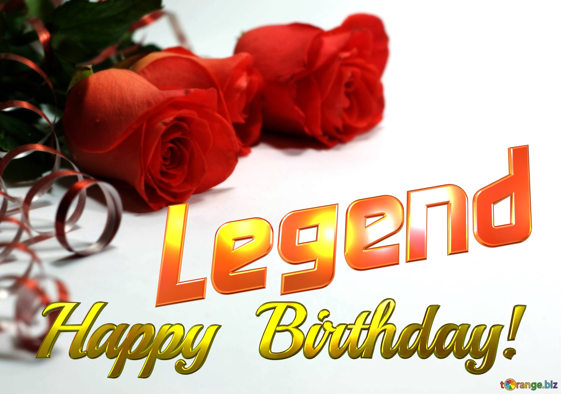 Legend   Birthday   Wishes background №0