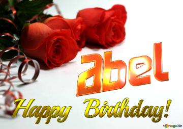 Abel   Birthday   Wishes Background