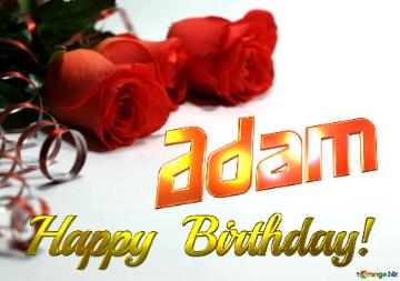 Adam   Birthday   Wishes Background