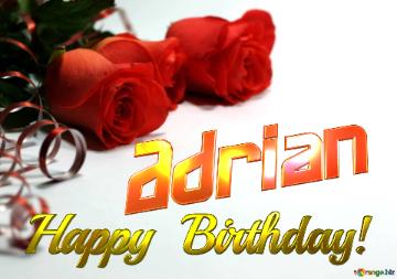 Adrian   Birthday   Wishes Background