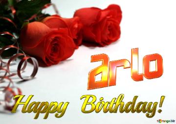 Arlo   Birthday   Wishes Background