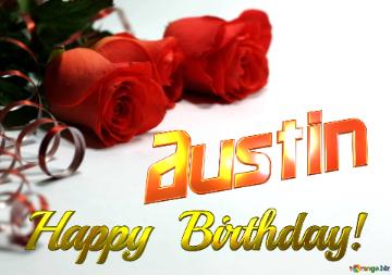 Austin   Birthday   Wishes Background
