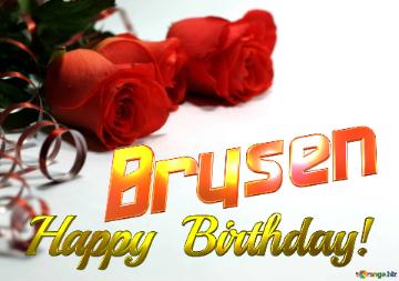 Brysen   Birthday   Wishes Background