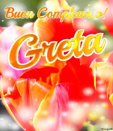 Buon Compleanno! Greta 