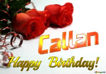Callan   Birthday   Wishes Background