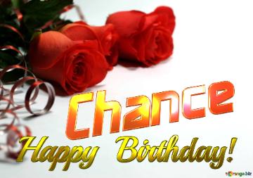 Chance   Birthday   Wishes Background