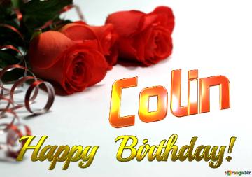 Colin   Birthday   Wishes Background