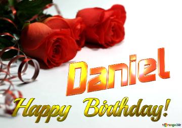 Daniel   Birthday   Wishes Background