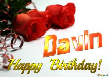 Davin   Birthday   Wishes Background