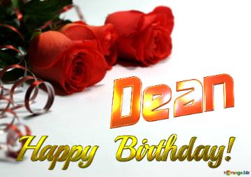 Dean Happy  Birthday! 