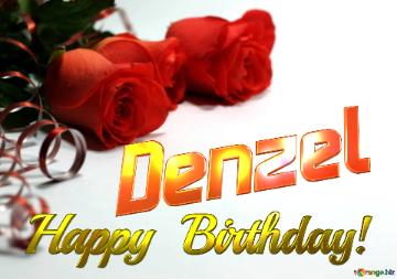 Denzel   Birthday   Wishes Background